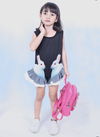 White Colour BABY 8 KIDS Designer Pari look Piece Western Party Wear Type Imported Lycra Digital Print Children Collection BABY 06